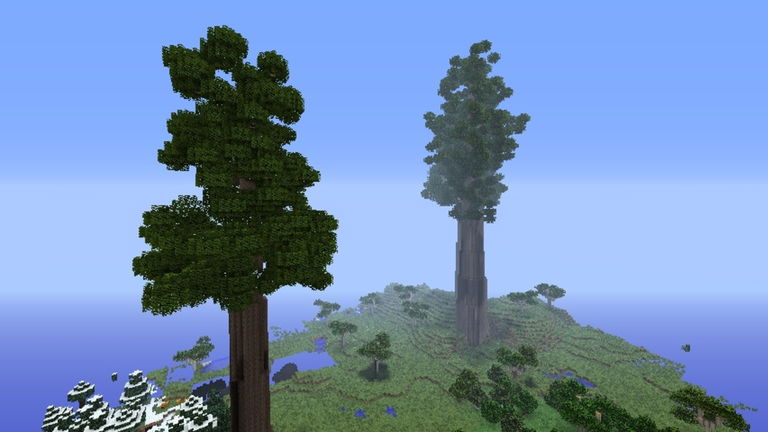 Descubren una estrategia en Minecraft para talar árboles grandes más rápido que nunca