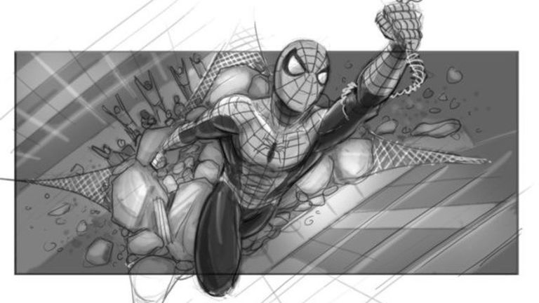 Spiderman 4 de Sam Raimi tenía estos storyboards