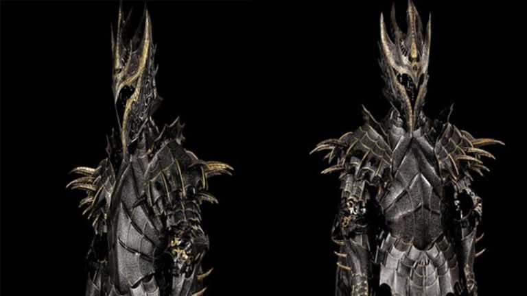 El Señor de los Anillos: Reproducen la armadura de Sauron en la Primera Edad