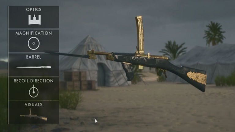 Battlefield 1: Así lucen las armas de la I Guerra Mundial con la skin dorada