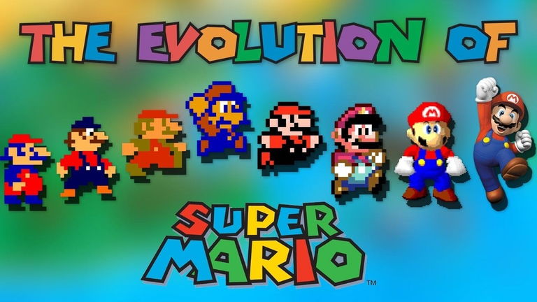 Super Mario y su evolución a lo largo de la historia