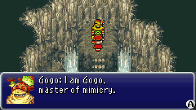 Un jugador reclamó que Gogo de Final Fantasy VI fue un gobernador americano real con una loca teoría