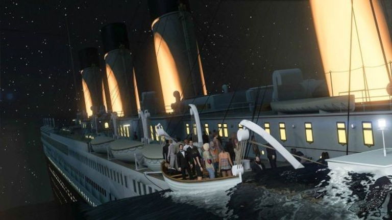 Grand Theft Auto V recrea el hundimiento del Titanic con un mod