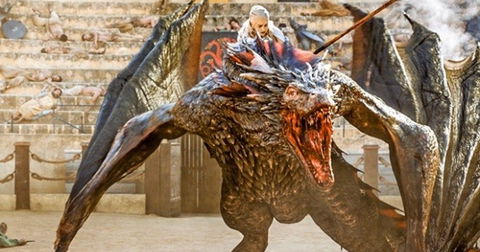 Juego de Tronos: Unas imágenes del rodaje revelan una batalla con dragones