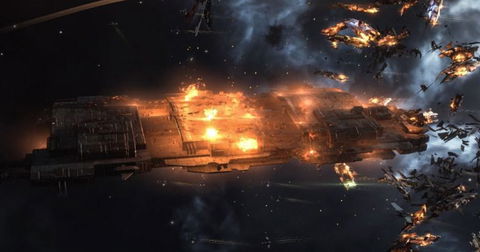 EVE Online: Una flota de destructores derriba cargueros por valor de 13.000 dólares reales