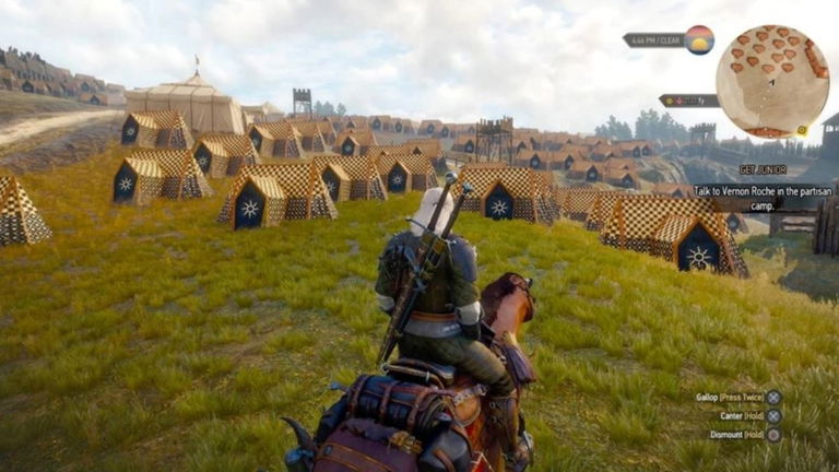 The Witcher 3 tiene un secreto relacionado con los nilfgaardianos