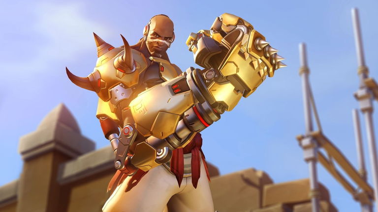 Kratos llega a Overwatch 2 gracias a esta skin creada por un seguidor de Doomfist