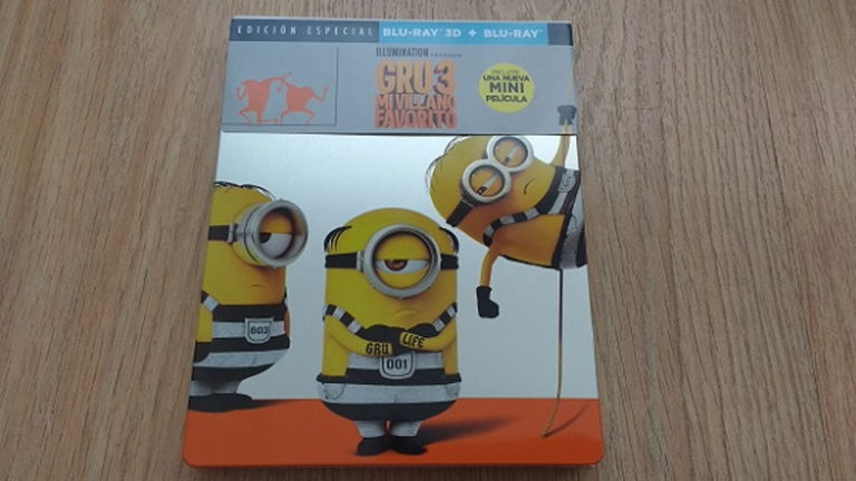 Gru, Mi Villano Favorito 3: Análisis del Blu-ray steelbook