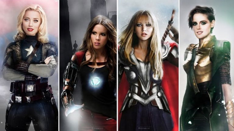 Marvel: Así serían algunos superhéroes con el género opuesto