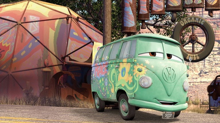 Cars tiene varias referencias para el mundo adulto