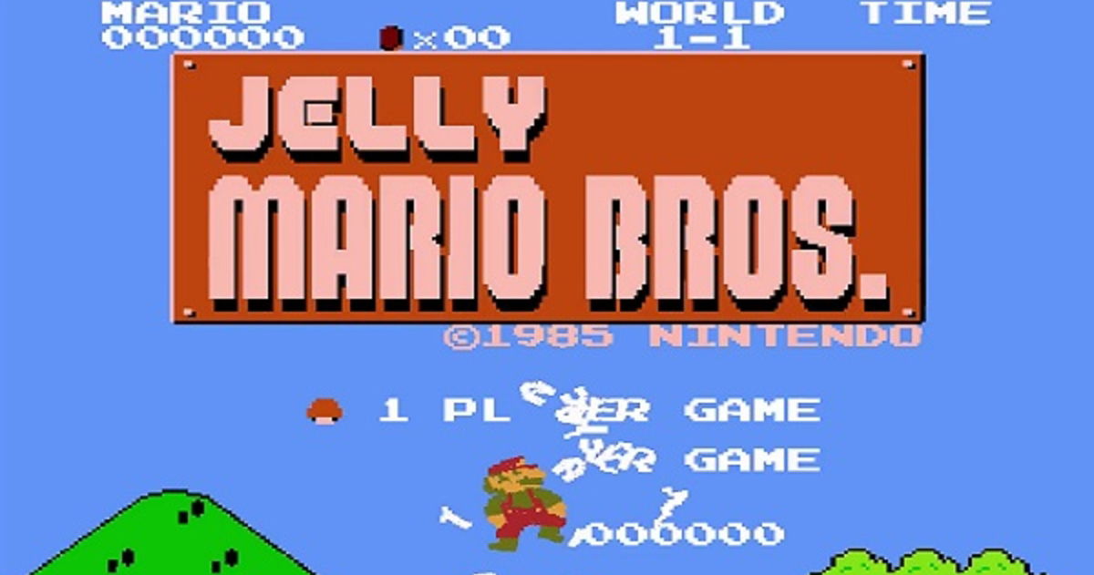 Jelly Super Mario Bros., el juego que pone a prueba tu habilidad y tu