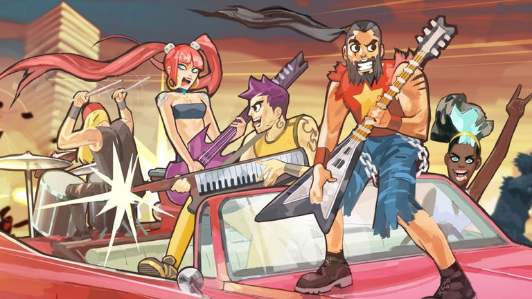 Análisis de Double Kick Heroes - Carretera al infierno