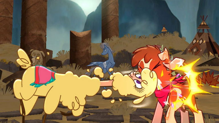 Un juego mezcla My Little Pony con la lucha como nadie lo había hecho