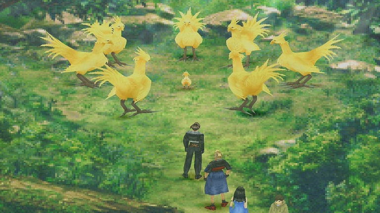 Final Fantasy VIII tenía un minijuego de Chocobos que casi nadie pudo jugar