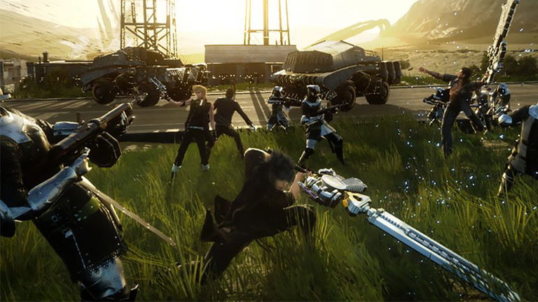 Final Fantasy XV permitirá cambiar de personaje durante las fases de combate