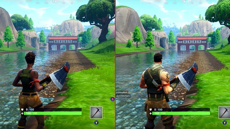Fortnite: Comparan los gráficos del modo Battle Royale en las principales consolas