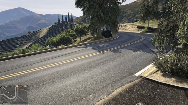Los jugadores de GTA Online descubren una carretera en la que todos los NPCs se estrellan