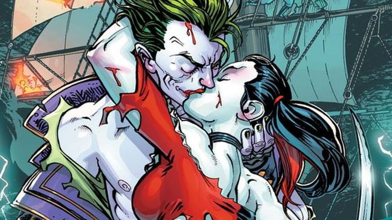 Batman: Revelan la primera imagen de Harley Quinn y el Joker desnudos en un encuentro amoroso