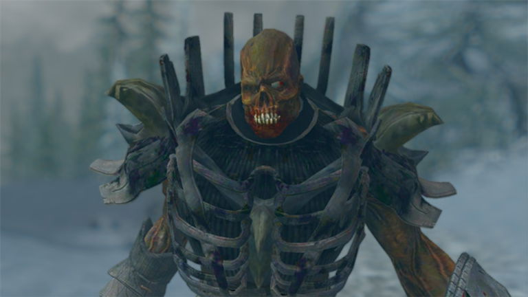 Skyrim añade un enemigo similar a Nemesis, de Resident Evil 3, gracias a un mod