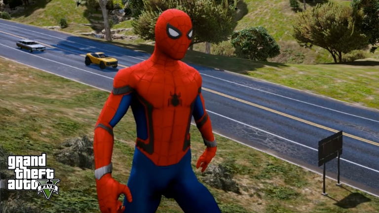 GTA V: Este mod te permite jugar como Spider-Man