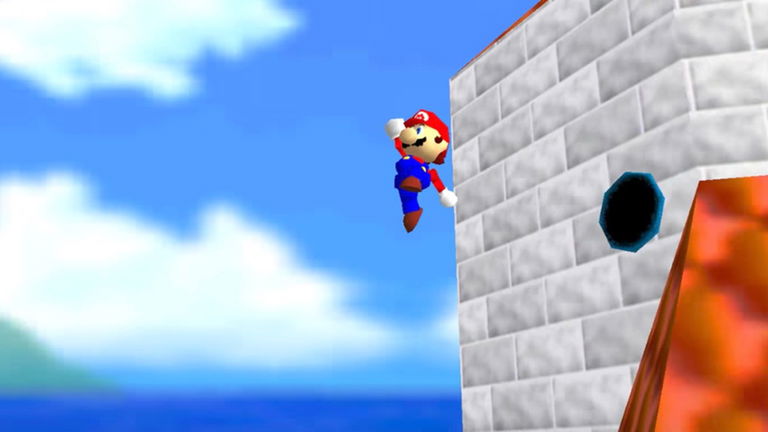 Super Mario 64 añade un arma de Portal mediante un mod