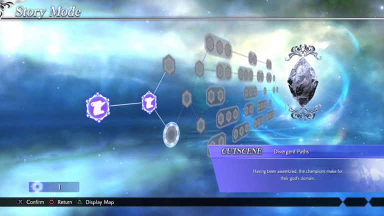 El modo historia de Dissidia Final Fantasy NT ha de desbloquearse luchando