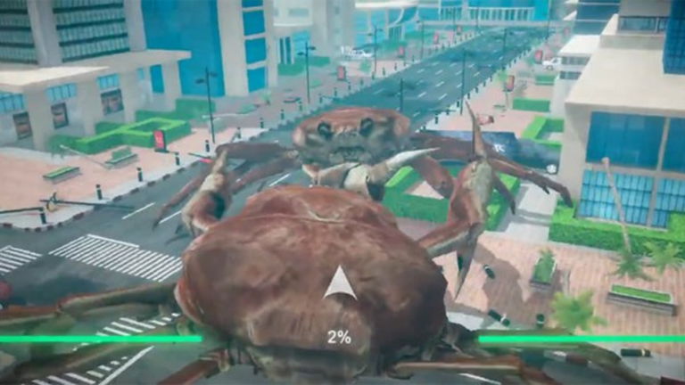 Las peleas de cangrejos se convierten en un videojuego real