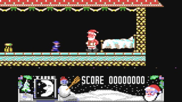 ¿SABÍAS QUE… Papá Noel llegó a tener un videojuego “oficial” para obras benéficas?