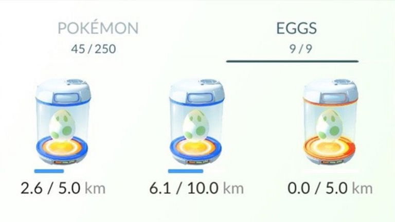 Pokémon GO tiene un bug relacionado con la eclosión de los huevos