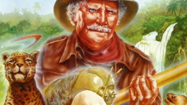 Explorador blanco británico busca