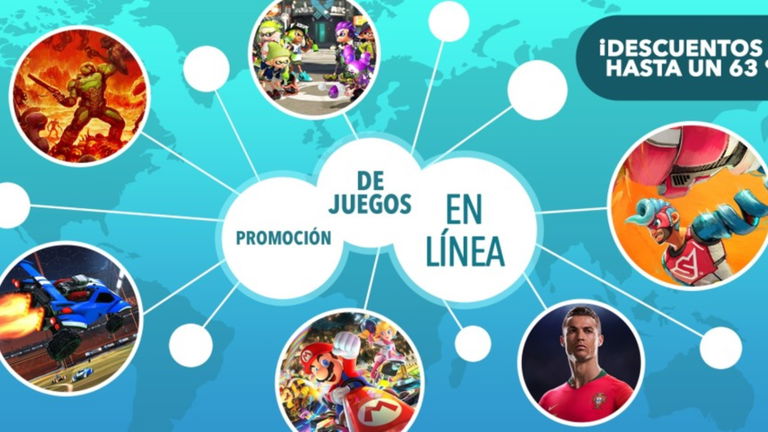 Llega la promoción juegos en línea de Nintendo eShop, descuentos de hasta un 63%