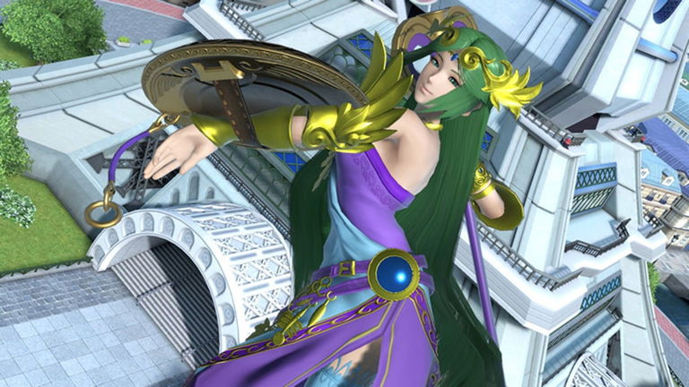 Un jugador japonés mira bajo las prendas de las luchadoras de Super Smash Bros. Ultimate