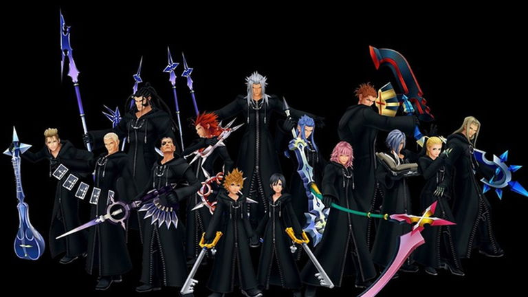 La Organización XIII y la capa negra que visten, una relación necesaria en Kingdom Hearts