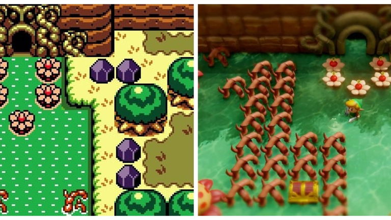 Así se diferencia Link's Awakening para Nintendo Switch de su versión para Game Boy