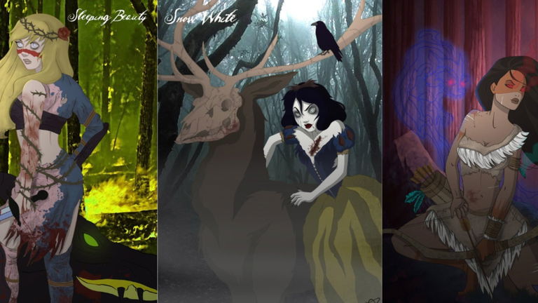 Así serían las princesas Disney si fueran realmente malvadas