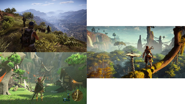 Esto es lo que tienen en común Breath of the Wild, Horizon Zero Dawn y Ghost Recon