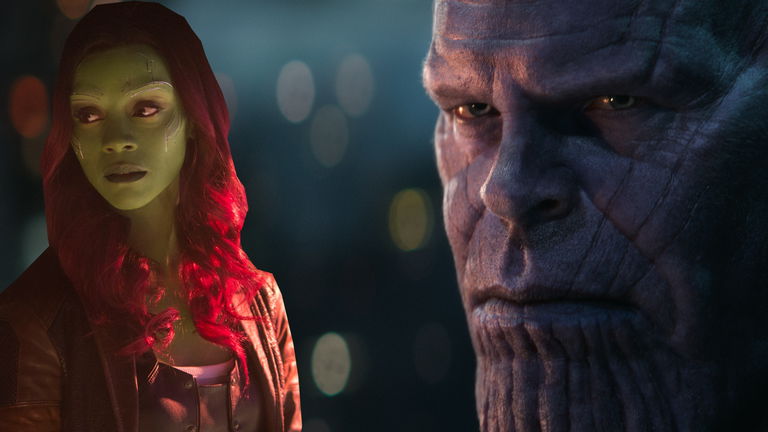 El color en Vengadores: Infinity War revela por qué Thanos mintió a Gamora