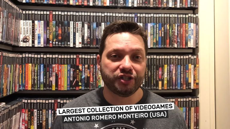 Este es el poseedor de la colección de videojuegos más grande del mundo