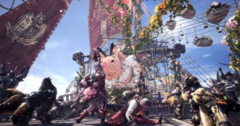 El festival de flores de primavera da comienzo en Monster Hunter World