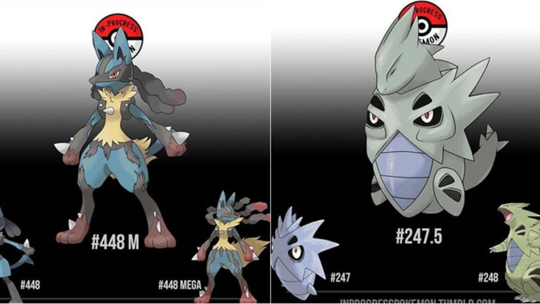 ¿Y si los Pokémon tuvieran evoluciones intermedias? Un artista inventa nuevas criaturas