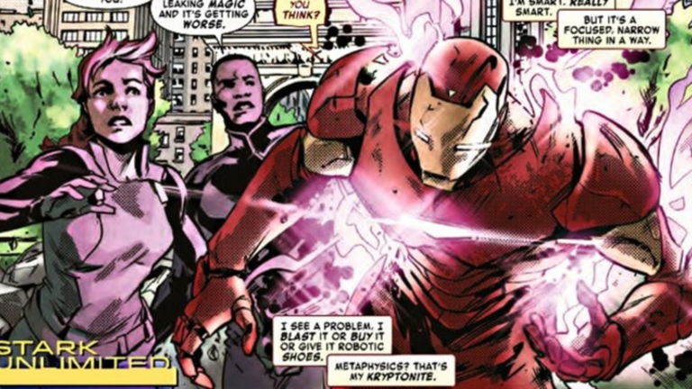 Un comentario de Iron Man indica que los encuentros de Marvel y DC han sido canon