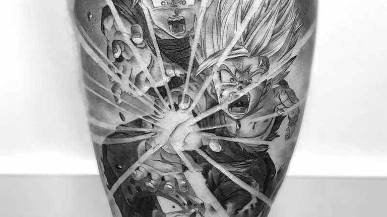 ¿Buscas ideas para un tatuaje? Estas creaciones de Dragon Ball son espectaculares