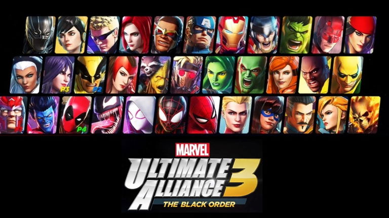 Todos los personajes de Marvel Alliance Ultimate 3: The Black Order