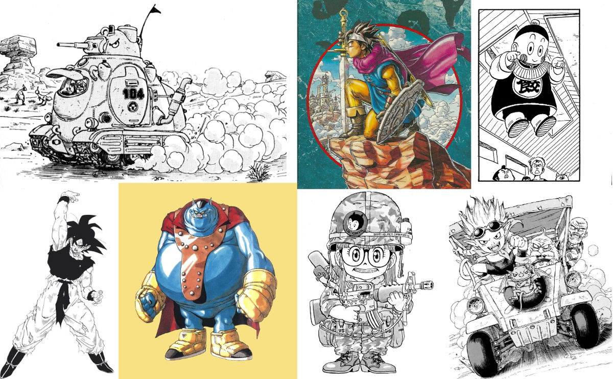 Dibuja como Akira Toriyama creador de Dragon Ball en 8 sencillos pasos