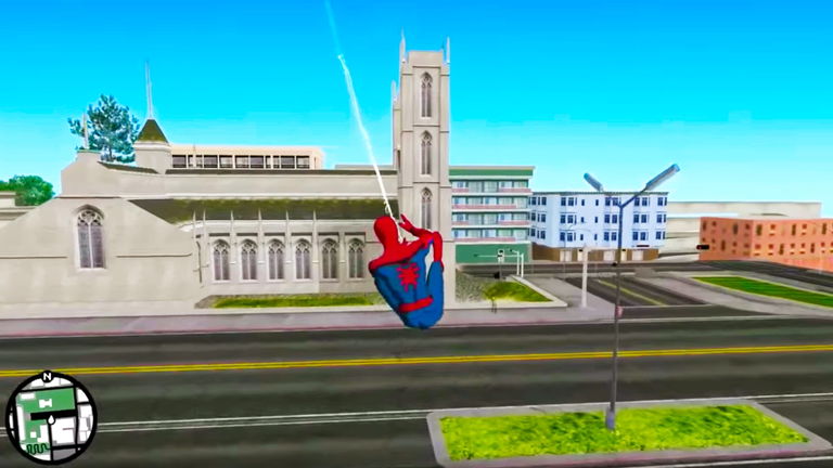 Así de espectacular luce Spider-Man en un mod para GTA: San Andreas
