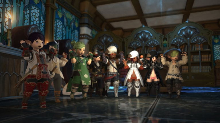 Un jugador de Final Fantasy XIV ha creado una ciudad japonesa dentro de una casa