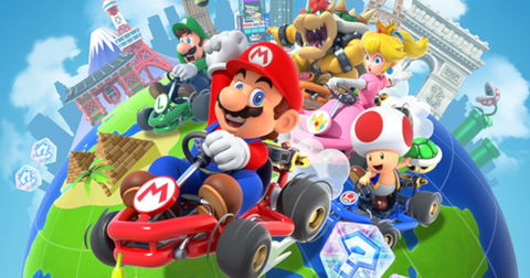 Todos los personajes y circuitos que aparecen en el tráiler de Mario Kart Tour
