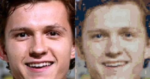 El actor Tom Holland, Spider-Man en el UCM, ha sido recreado de manera genial en Minecraft