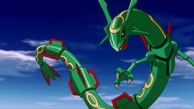 Un profesor dibuja un espectacular Rayquaza a petición de los alumnos