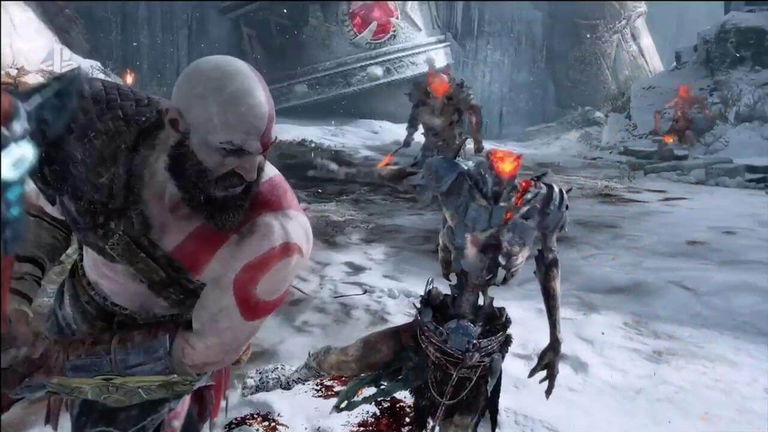 Un luchador de WWE triunfa con su disfraz de Kratos de God of War